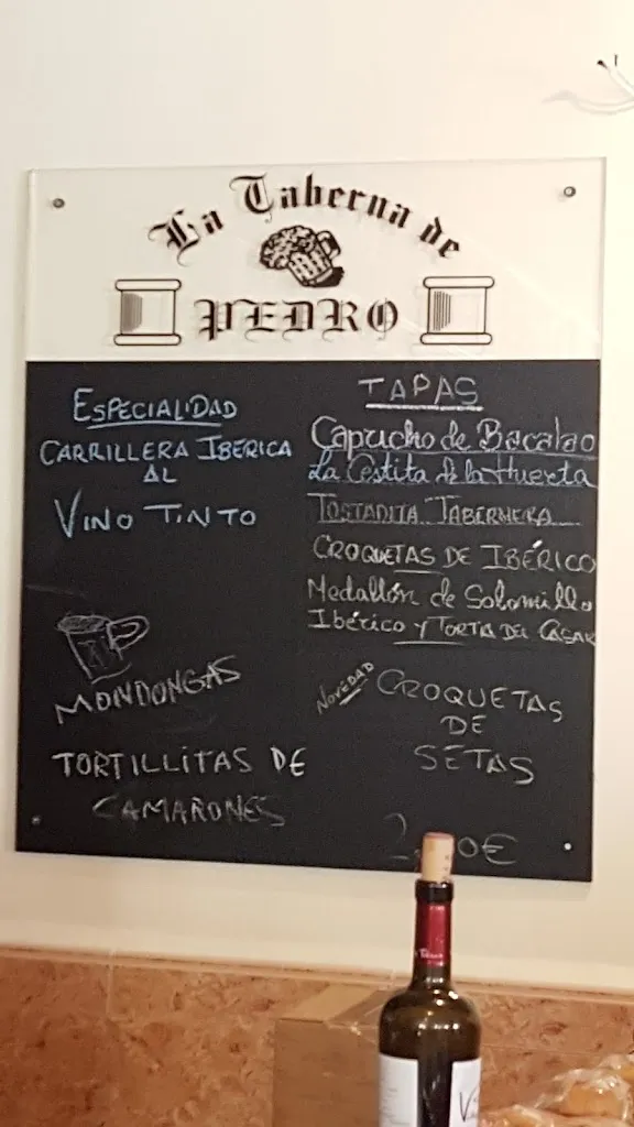 Menu_Café Bar La Taberna de Pedro_Valencia de Alcántara_image_1