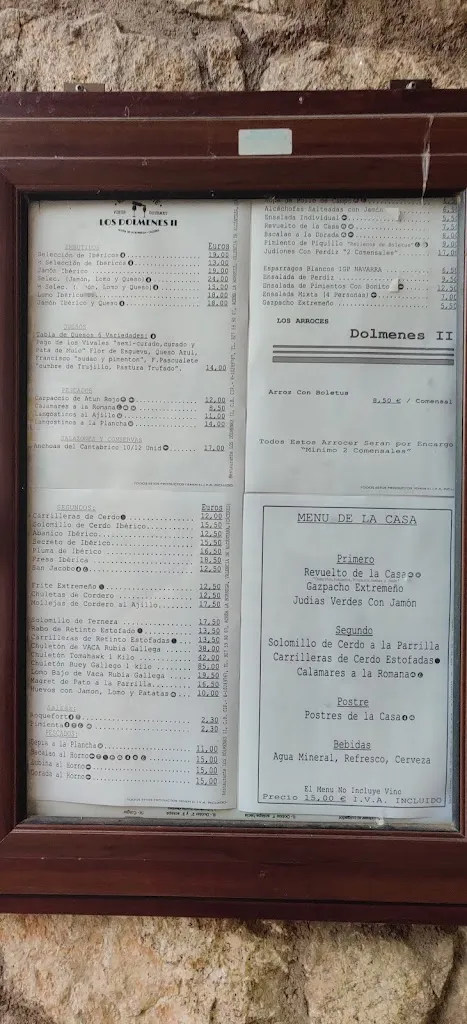 Menu_Restaurante los Dolmenes_Valencia de Alcántara_image_1