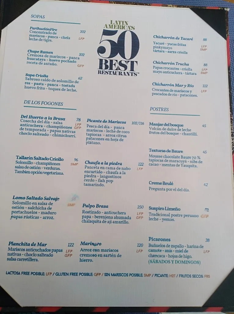 Menu_Sach'a Huaska_Santa Cruz de la Sierra_image_2