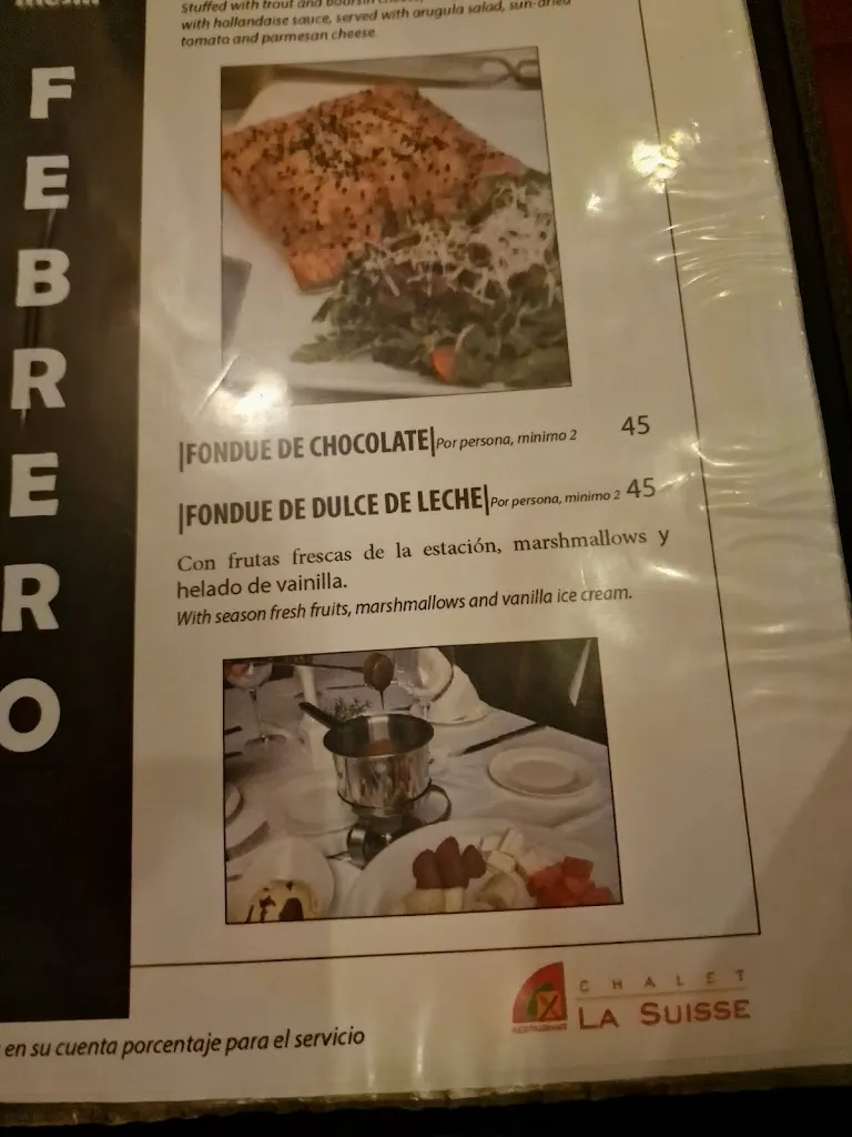 Menu_Chalet la Suisse_Santa Cruz de la Sierra_image_3