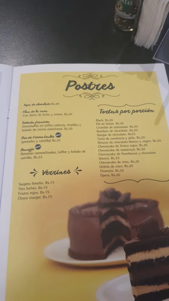 Menu_Inés España Bistro & Bakery_Santa Cruz de la Sierra_immagine_4