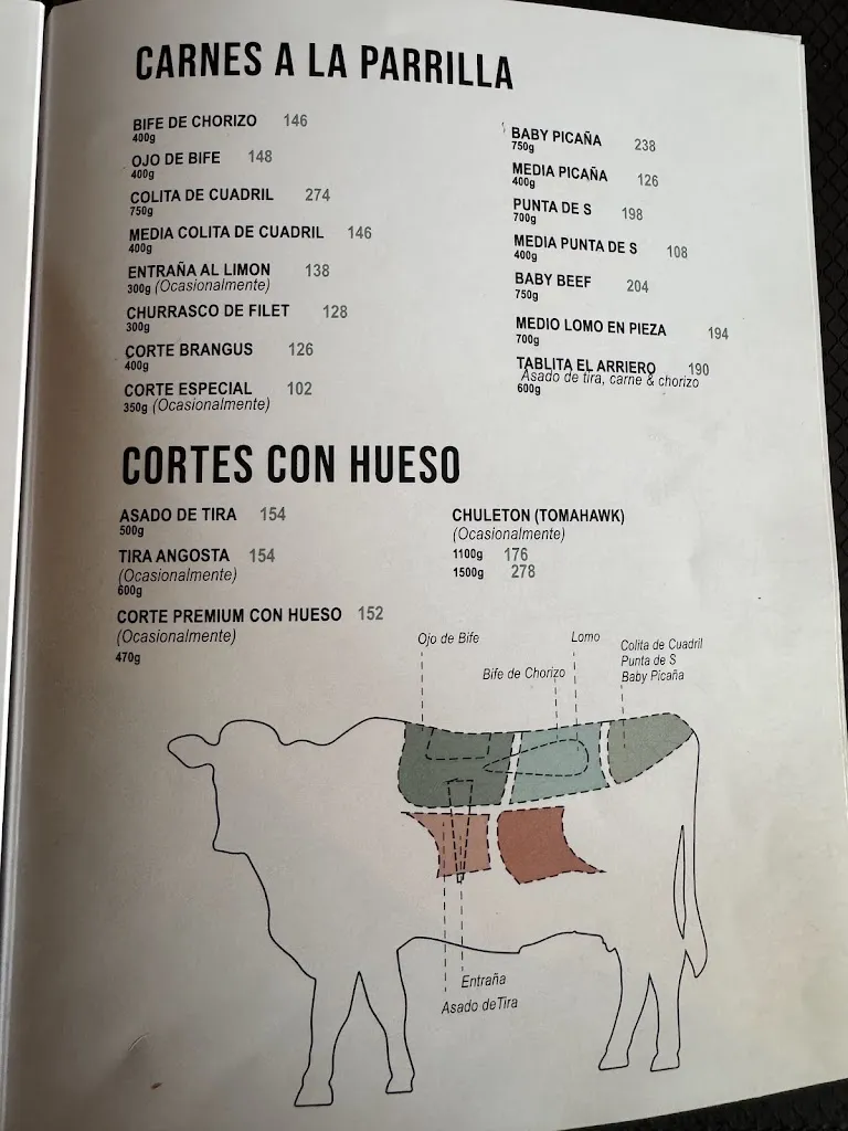 Menu_Restaurante El Arriero_Santa Cruz de la Sierra_image_3