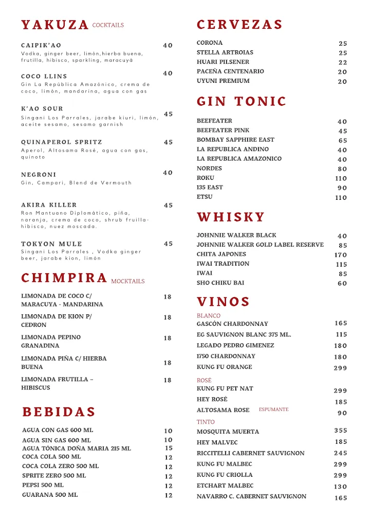 Menu_Kao by Sach'a_Santa Cruz de la Sierra_image_1