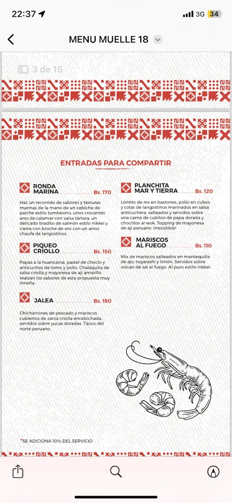 Menu_Muelle 18_Santa Cruz de la Sierra_image_1