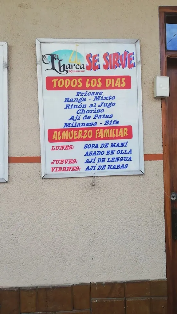 Menü_Restaurant La Barca _Santa Cruz de la Sierra_Bild_2