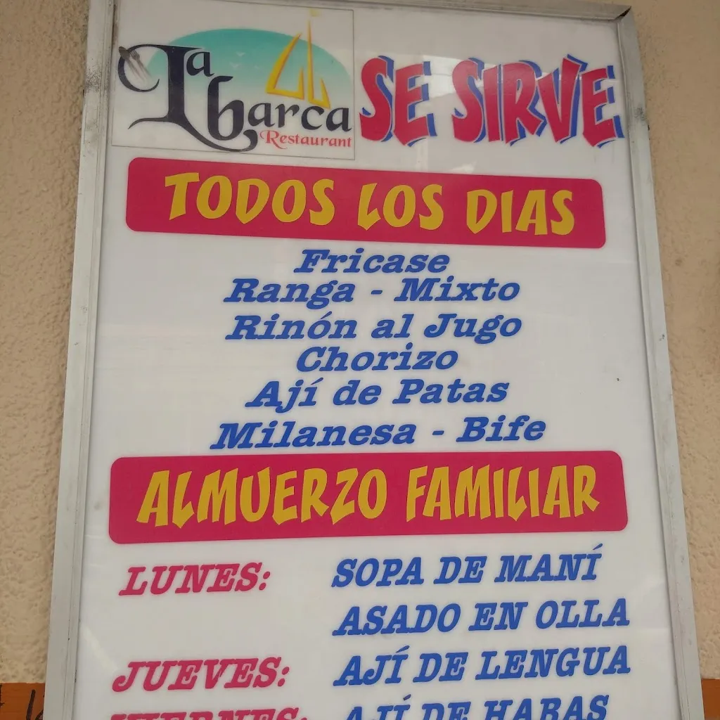 Menü_Restaurant La Barca _Santa Cruz de la Sierra_Bild_3