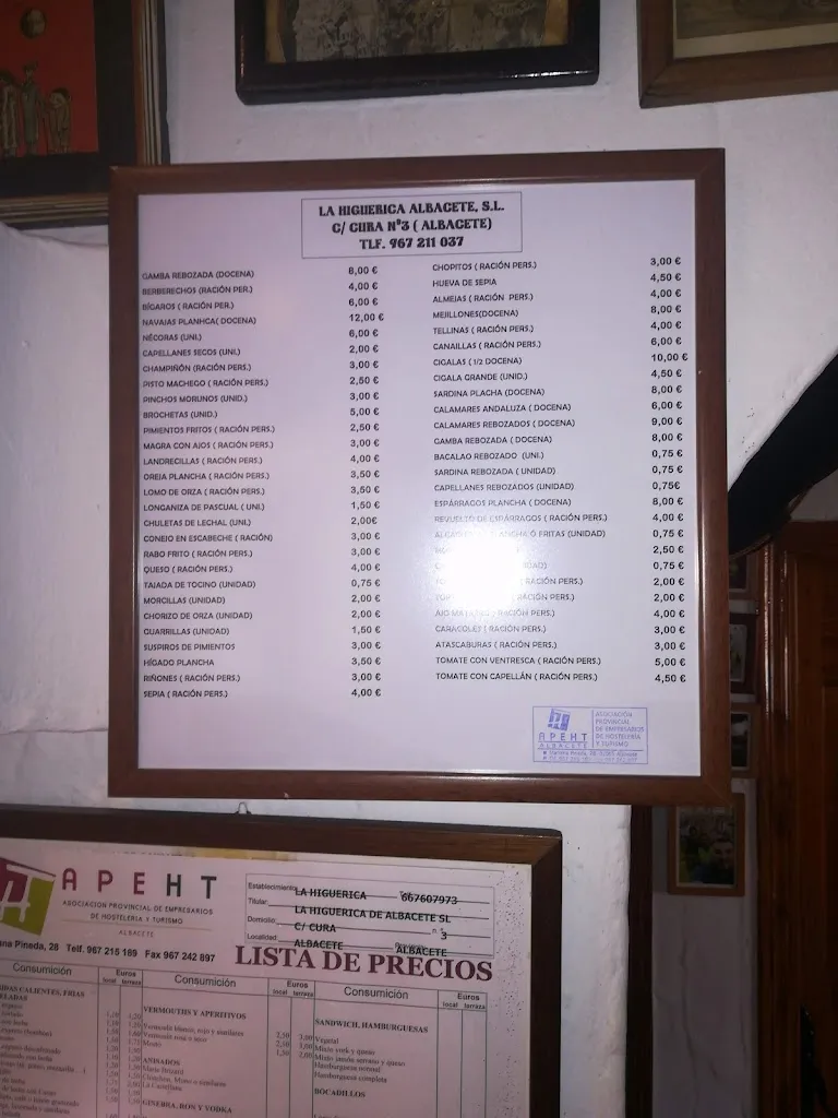 Menu_Taberna La Higuerica_Albacete_image_3