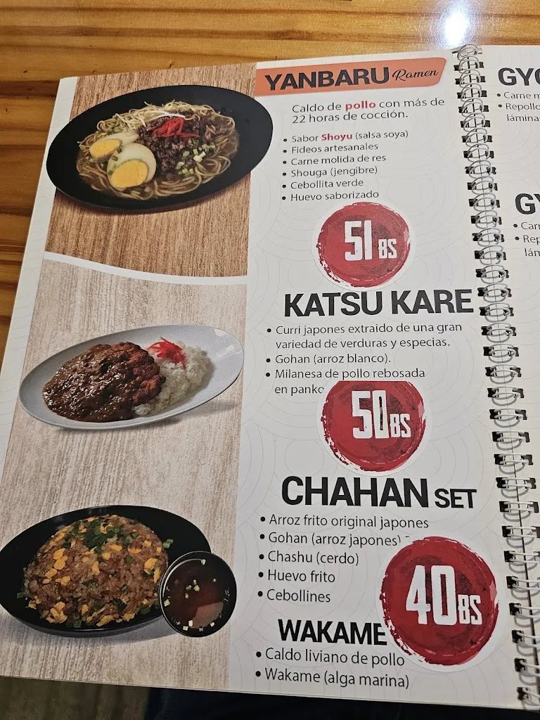 Menu_MISO Restoramen av. Velarde._Santa Cruz de la Sierra_image_1