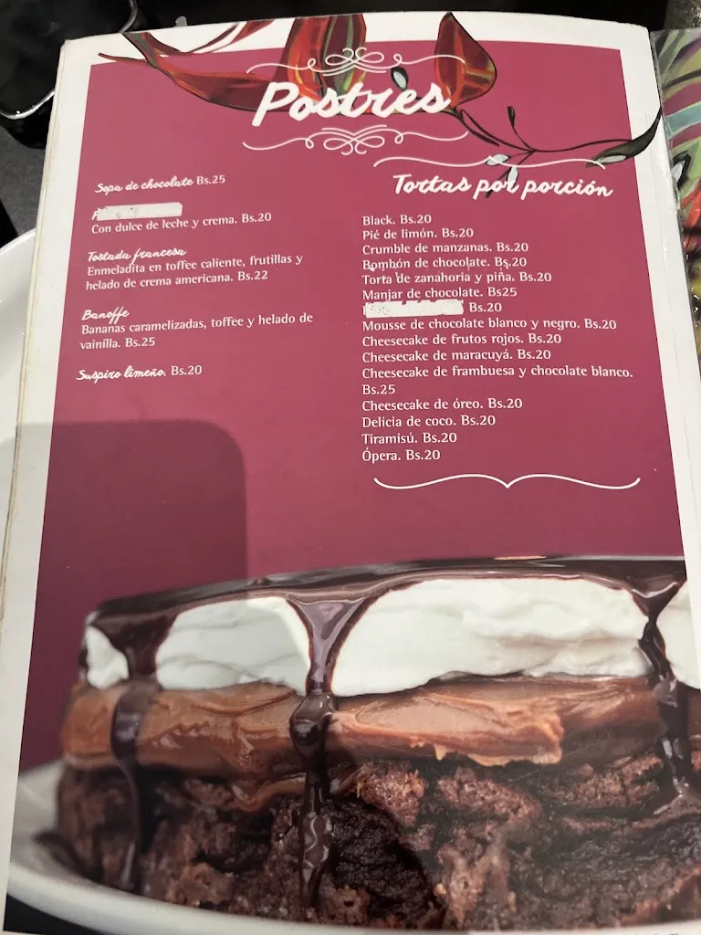 Menu_Ines España Bistro - Las Brisas_Santa Cruz de la Sierra_image_4