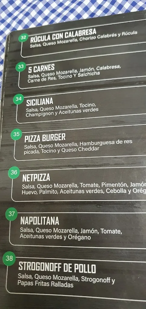 Menu_NetPizza Tahuichi_Santa Cruz de la Sierra_image_1