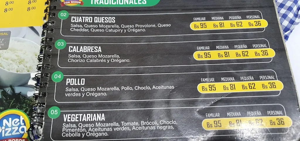 Menu_NetPizza Tahuichi_Santa Cruz de la Sierra_image_3