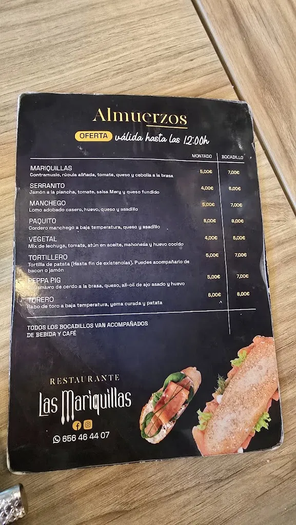Menu_Restaurante Las Mariquillas Albacete_Albacete_image_2