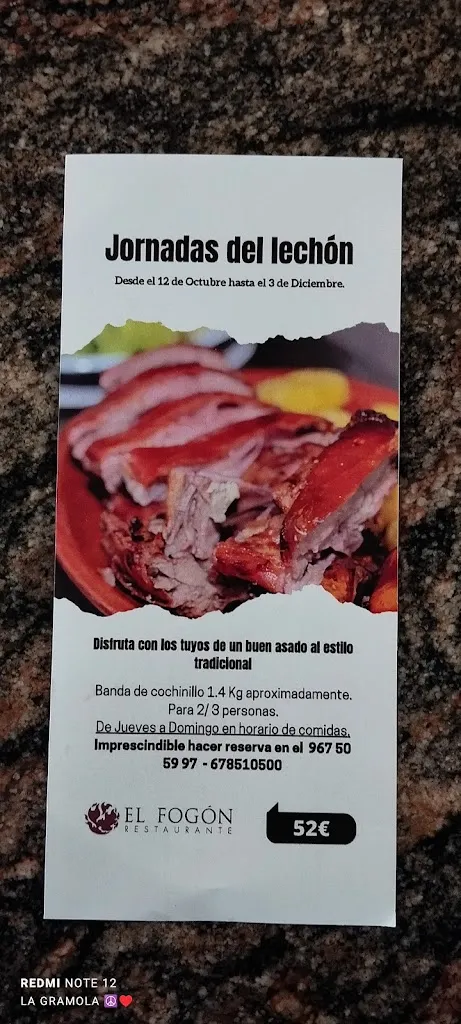 Menu_Restaurante El Fogón_Albacete_immagine_4