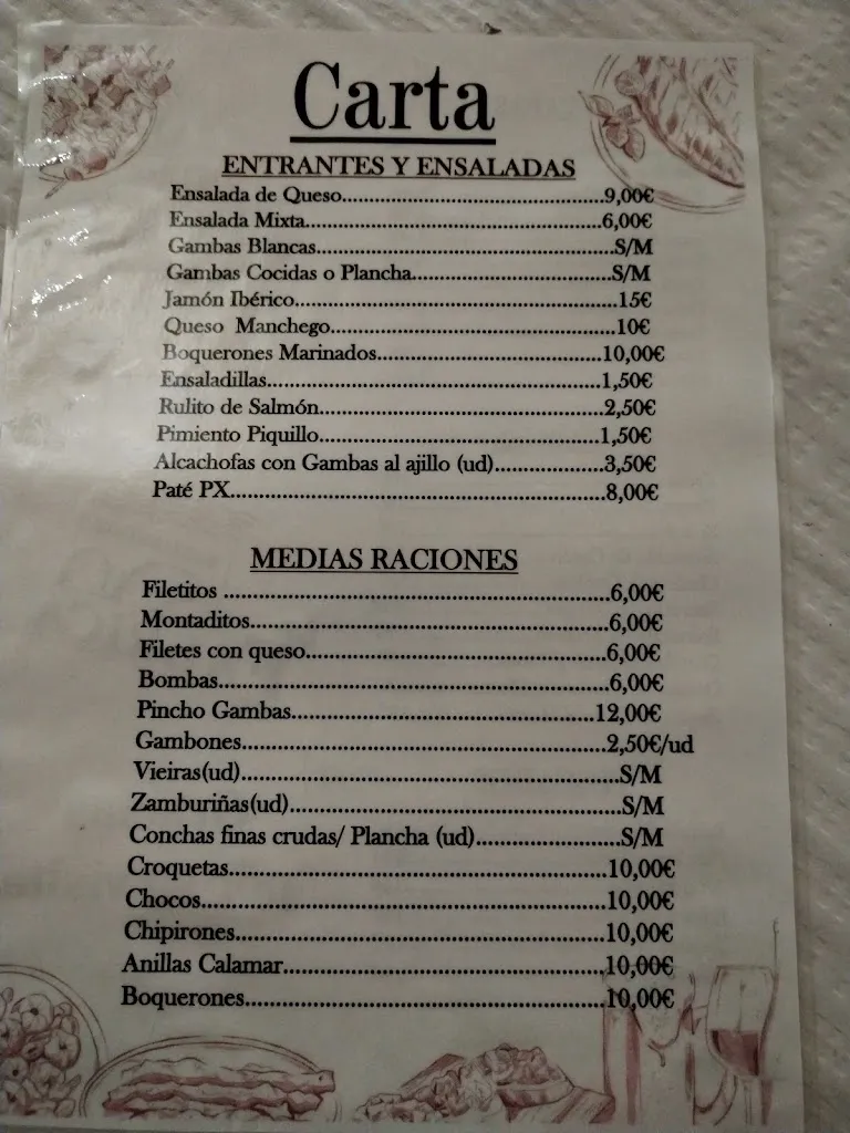Menu_Restaurante La Fabrica Y Terraza La Pasailla_Alcalá del Valle_image_1