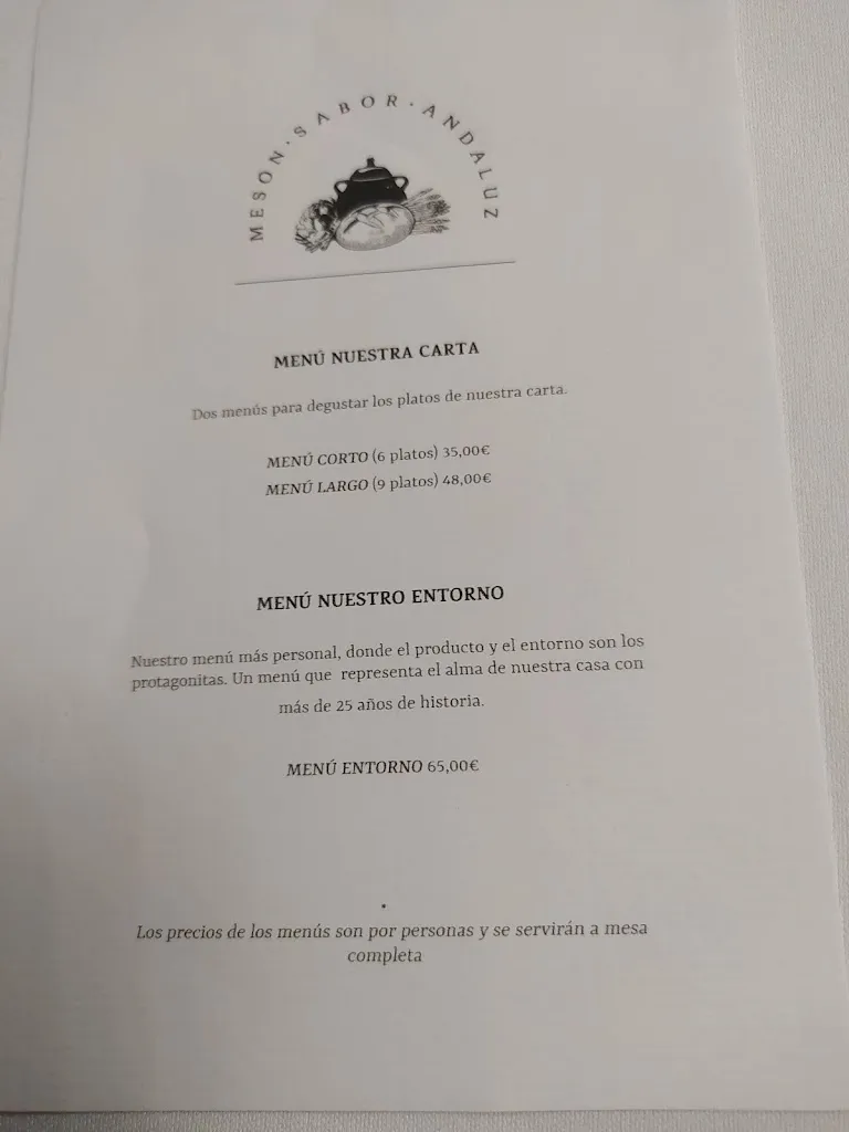 Menu_Mesón Sabor Andaluz_Alcalá del Valle_image_4