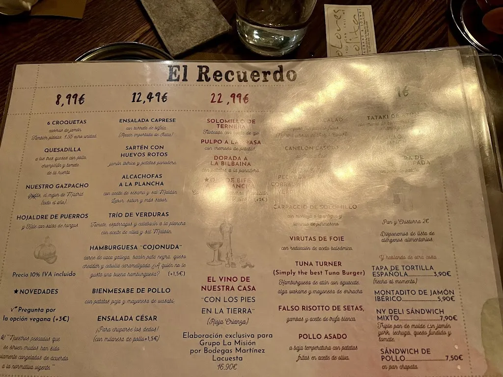 Menu_El Recuerdo - Restaurante en Castellana_Zorita_image_2