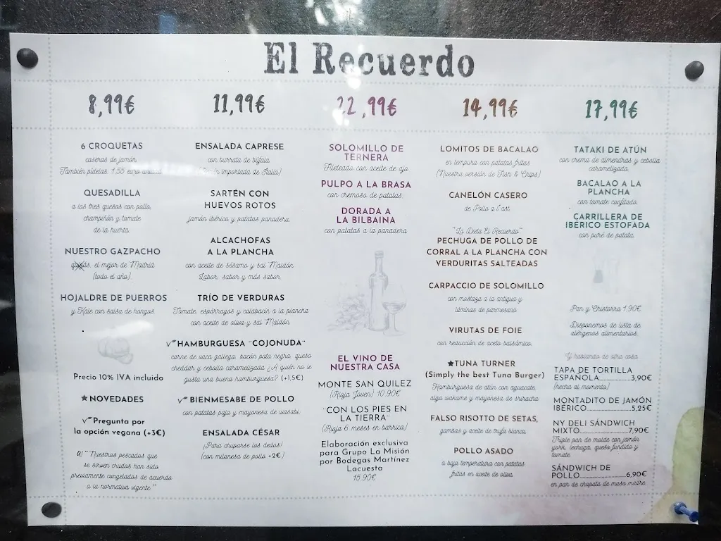 Menu_El Recuerdo - Restaurante en Castellana_Zorita_image_3