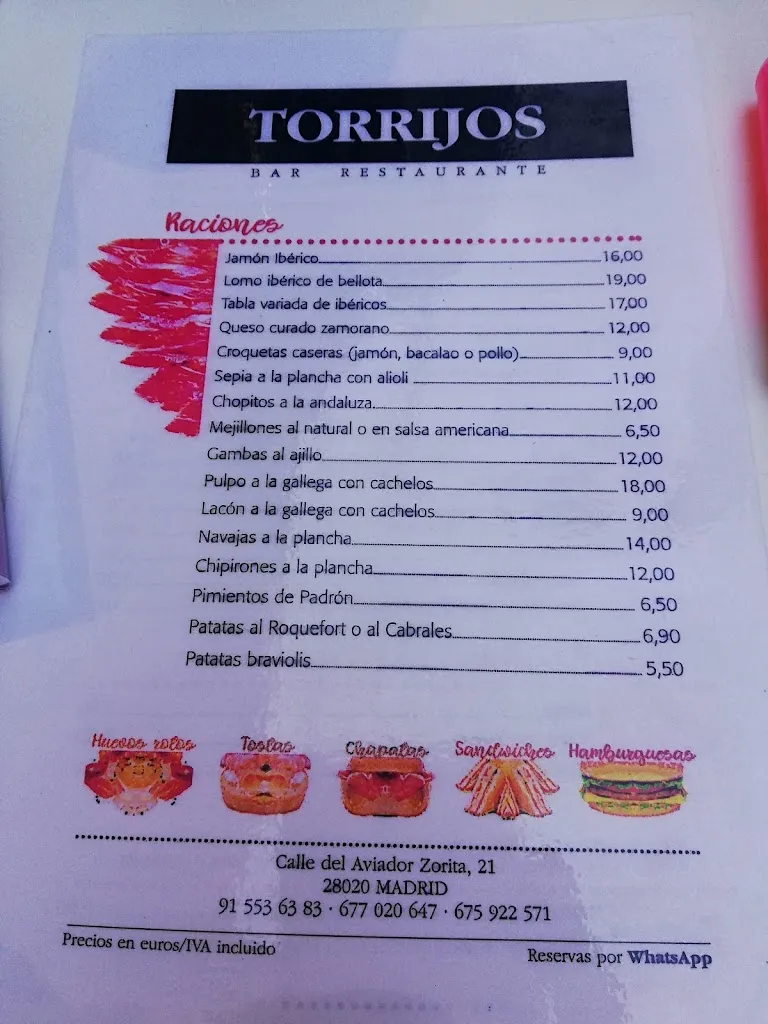 Menu_Bar Restaurante Torrijos_Zorita_image_4