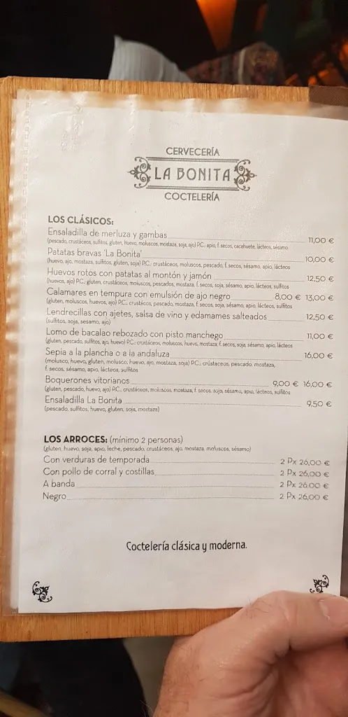 Menu_La Bonita 1850_Albacete_image_3