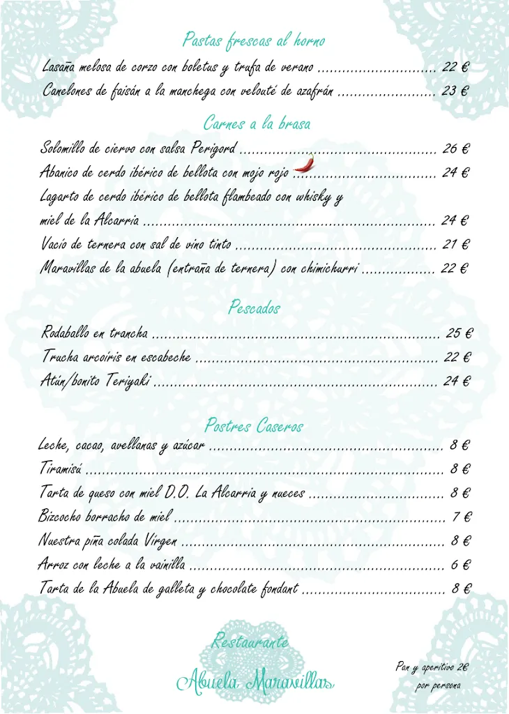 Menu_Restaurante Abuela Maravillas_Zorita_image_2