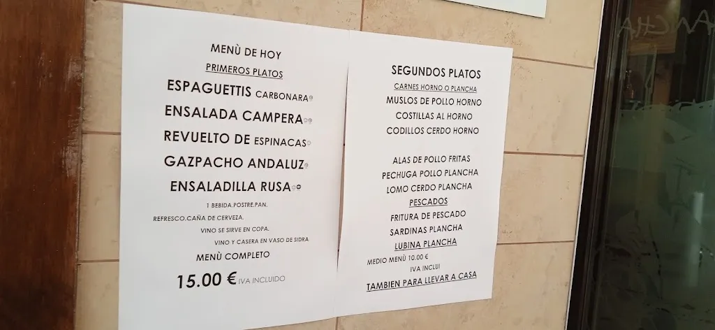 Menu_Restaurante La Mancha_Albacete_immagine_1