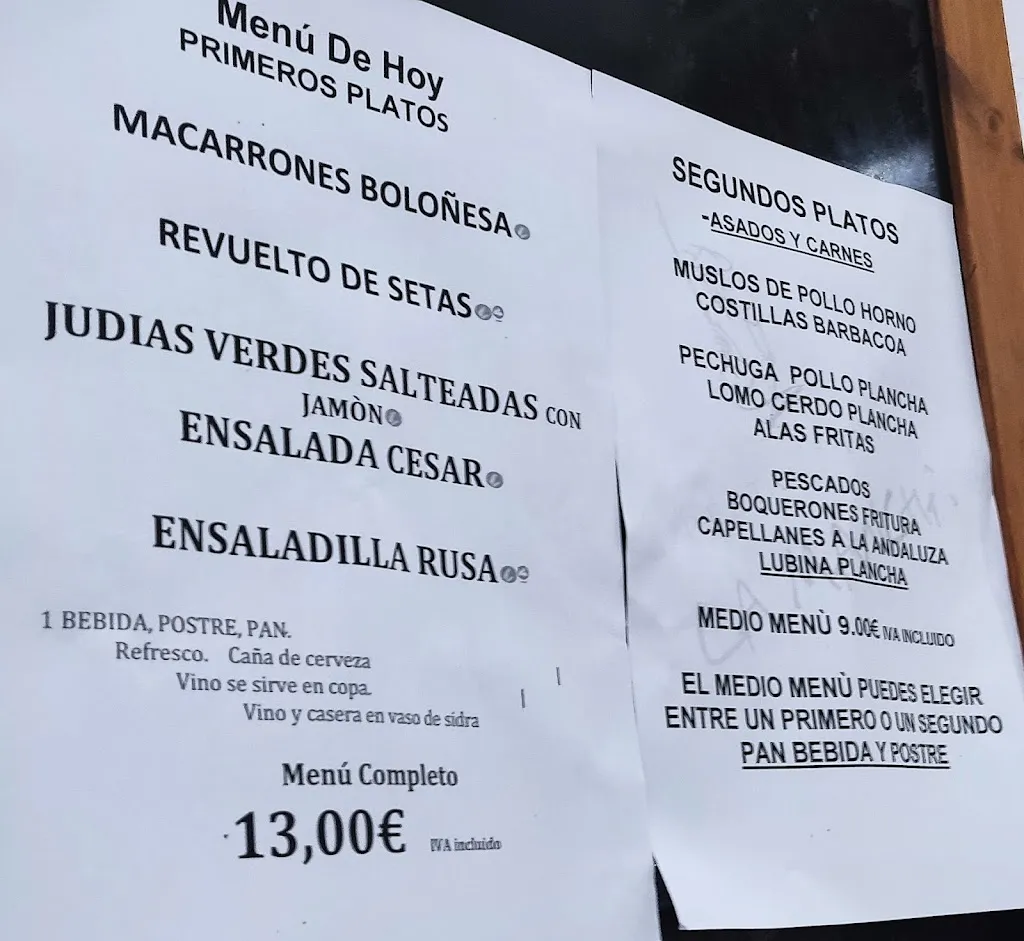 Menu_Restaurante La Mancha_Albacete_immagine_2