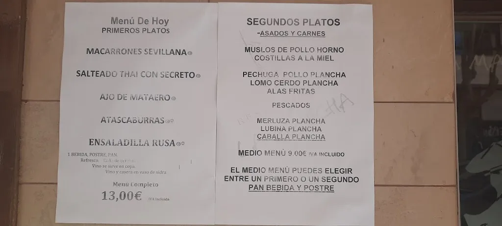 Menu_Restaurante La Mancha_Albacete_immagine_4