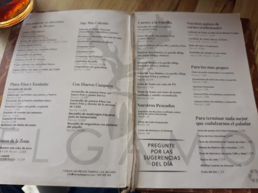 Menu_Restaurante Venta El Gamo_Alcalá de los Gazules_image_3