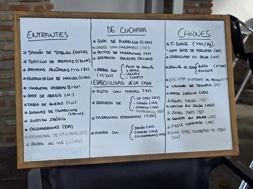 Menu_Venta Caracena_Alcalá de los Gazules_image_4