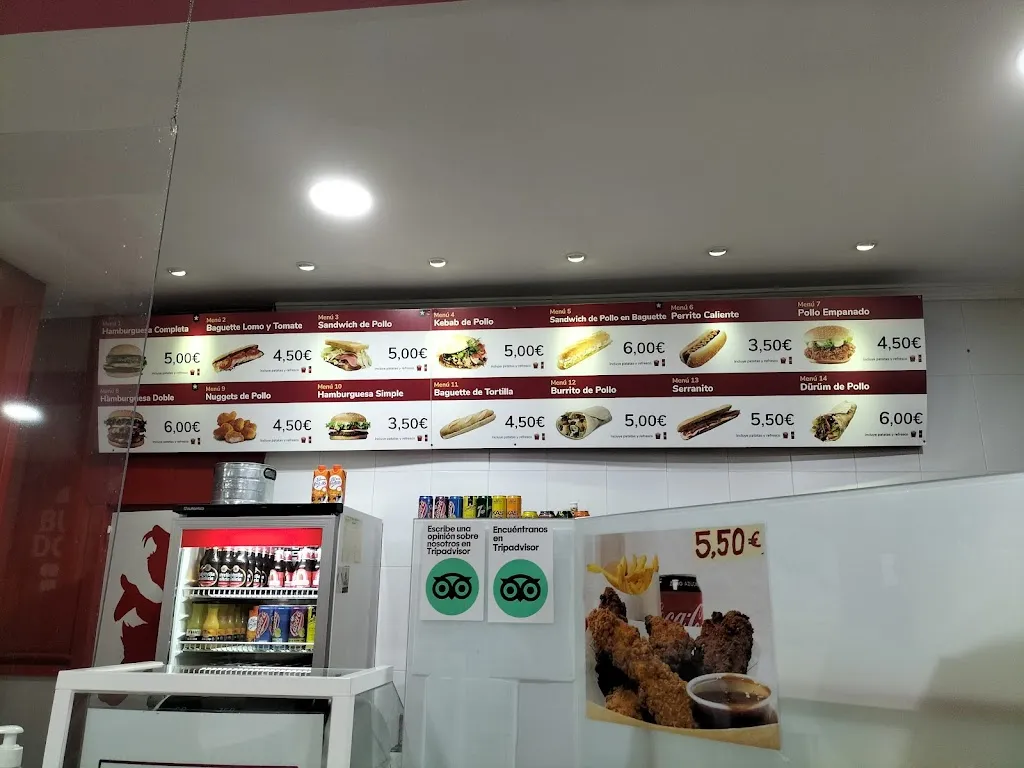 Menu_Burger Donald_Alcalá de los Gazules_image_2