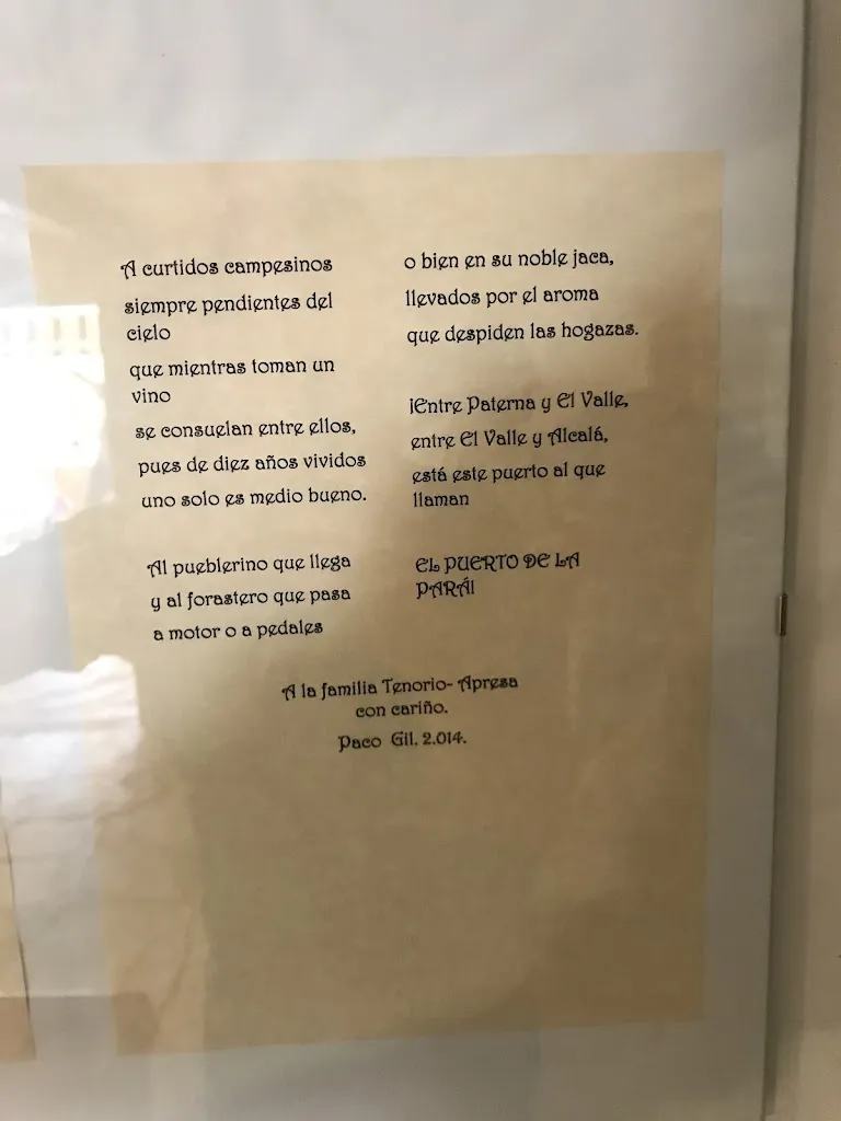 Menu_Venta Puerto La Pará_Alcalá de los Gazules_image_1