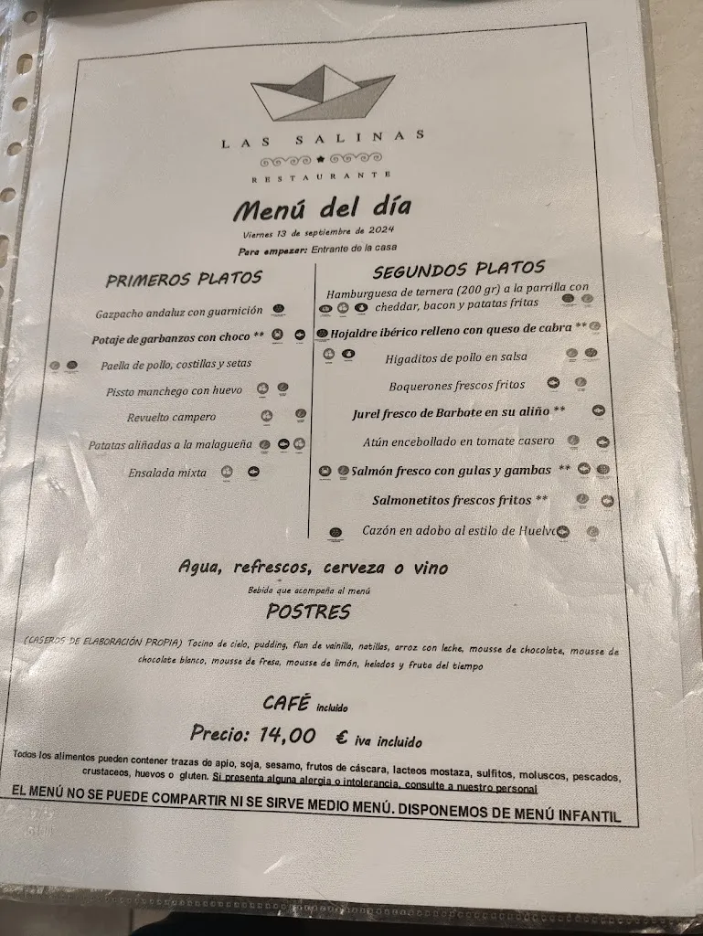 Menu_Las Salinas_Barrios Los_image_1