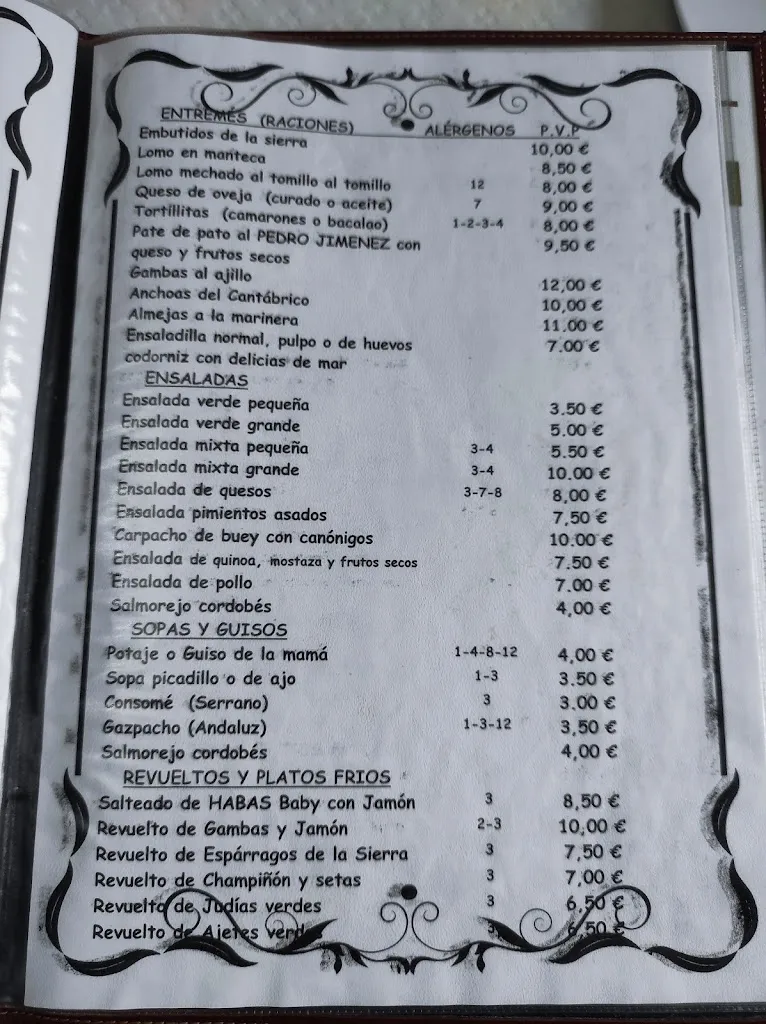 Menu_Restaurante Sierra de Líjar_Algodonales_image_1