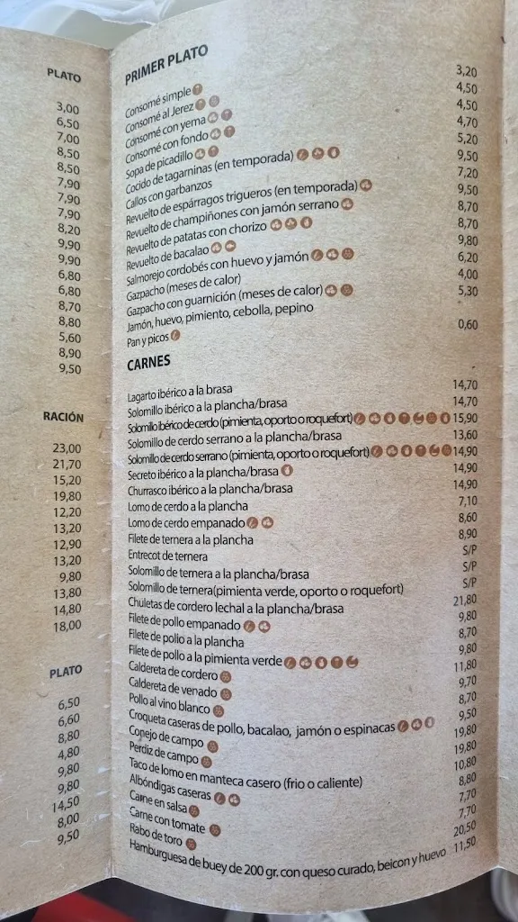 Menu_Venta Restaurante El Cortijo_Algodonales_immagine_2