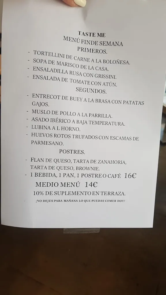 Menu_Taste Me - Restaurante Chamberí con terraza - Carne a la brasa_Ares_image_2
