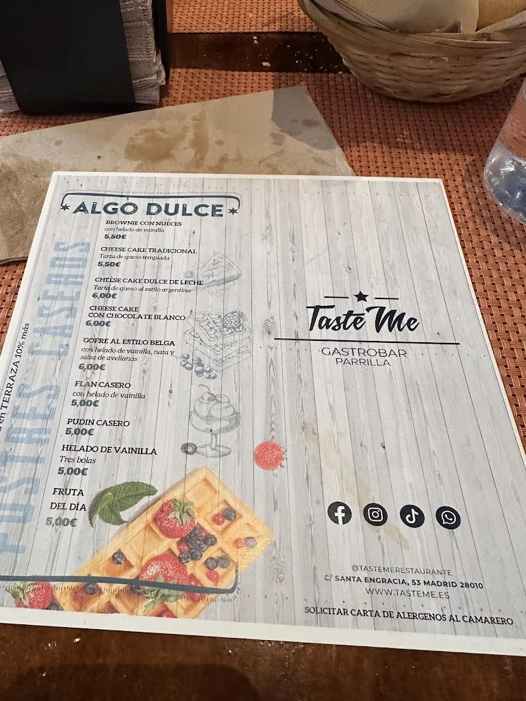 Menu_Taste Me - Restaurante Chamberí con terraza - Carne a la brasa_Ares_image_3