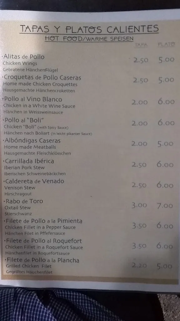 Menu_Bar El Boli_Algodonales_image_3