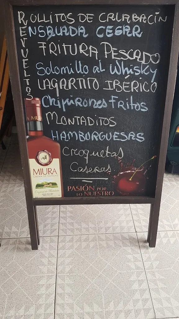 Menu_bar restaurante la cafeteria_Algodonales_immagine_2