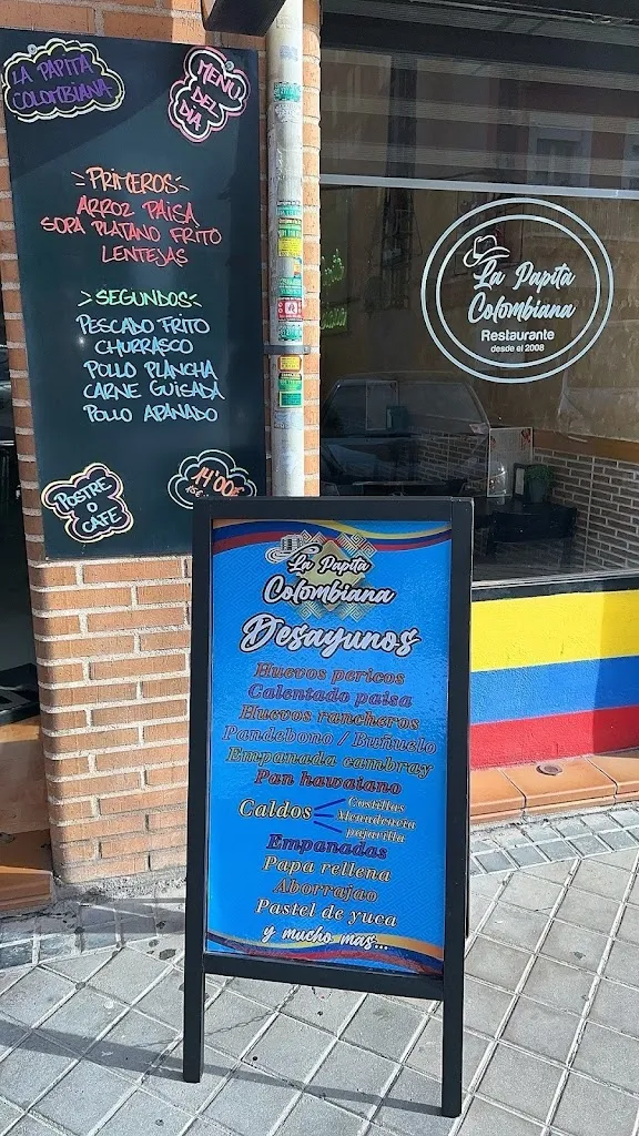 Menu_La Papita Colombiana_Algodonales_image_1