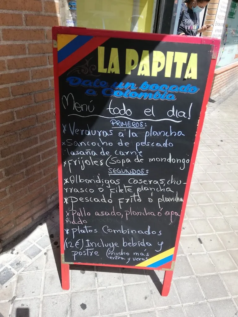 Menu_La Papita Colombiana_Algodonales_image_4