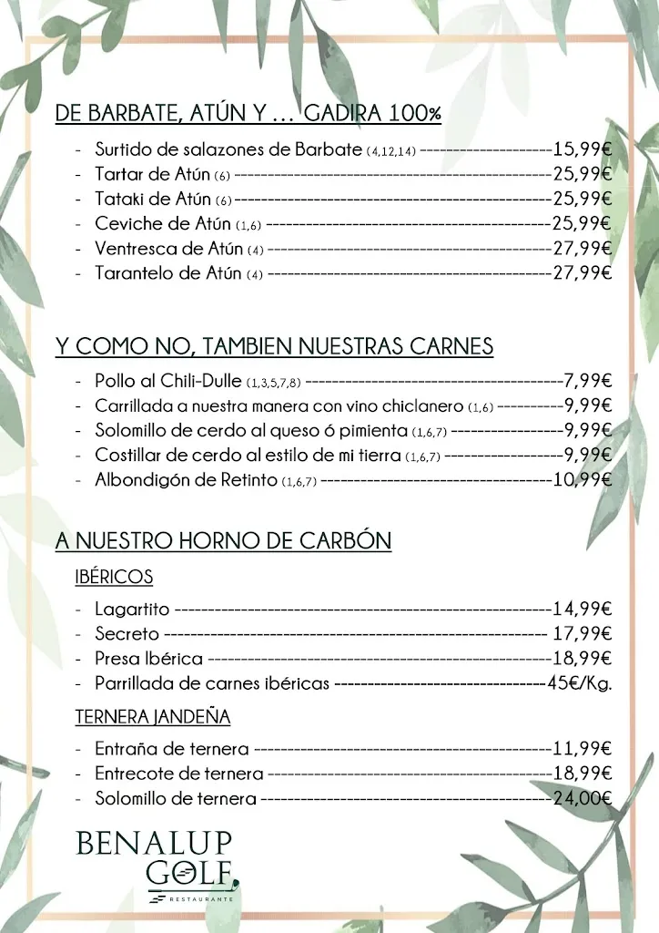 Menu_Hostal Restaurante Benalup Golf - – Espacio para Bodas y Eventos en la Provincia de Cádiz_Benalup-Casas Viejas_image_2