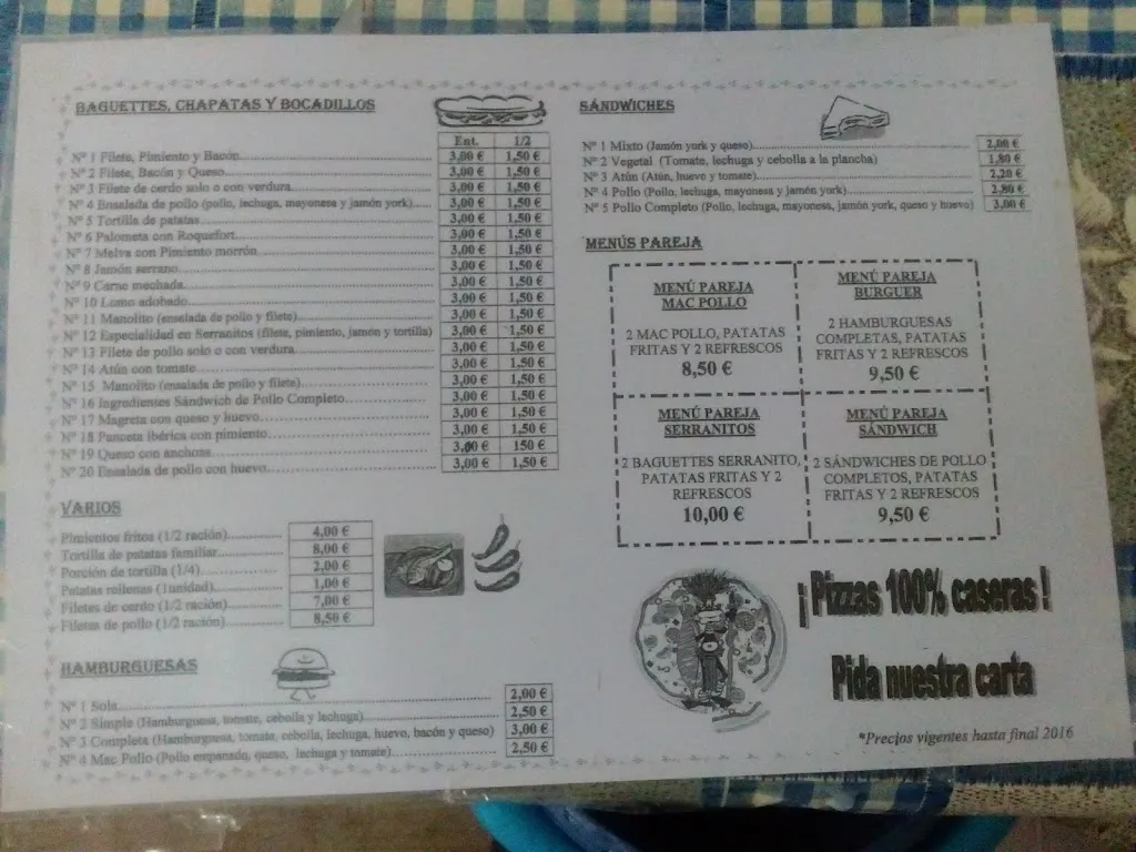 Menu_Asador de Pollos & Freiduría - El Negrito_Benalup-Casas Viejas_image_1