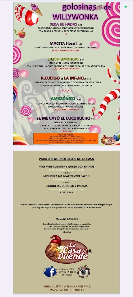 Menu_La Casa Del Duende_Bosque El_image_2