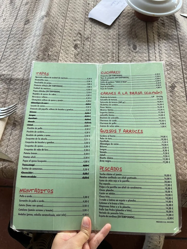 Menu_Restaurante Los Nogales_Bosque El_image_1