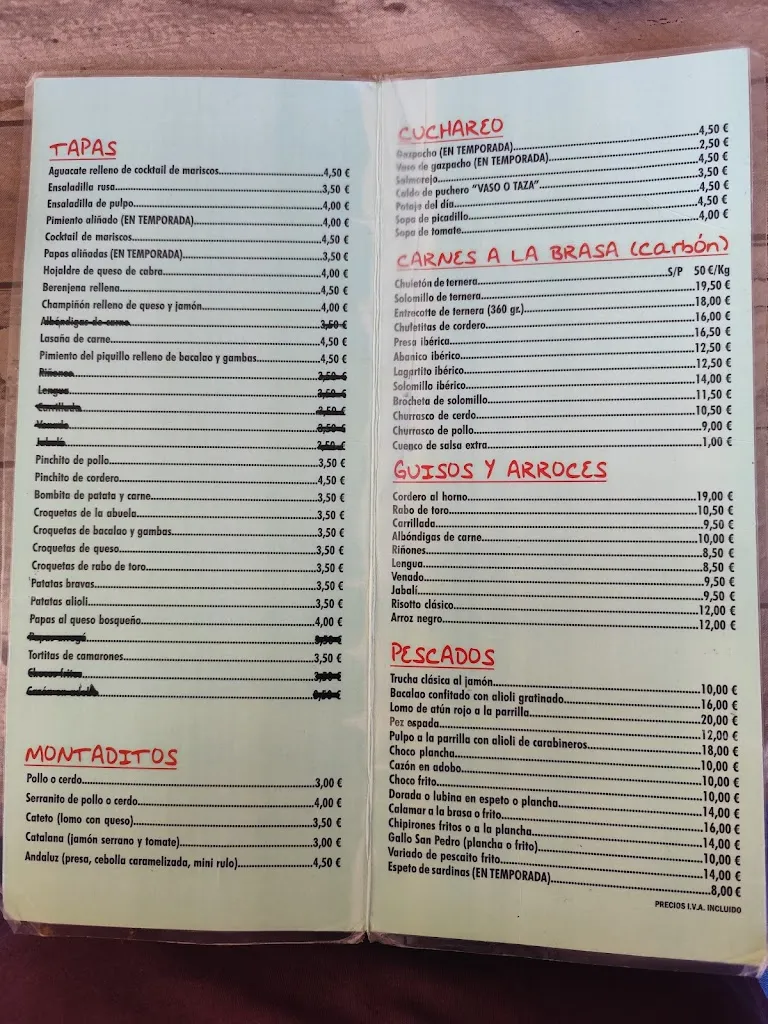 Menu_Restaurante Los Nogales_Bosque El_image_2