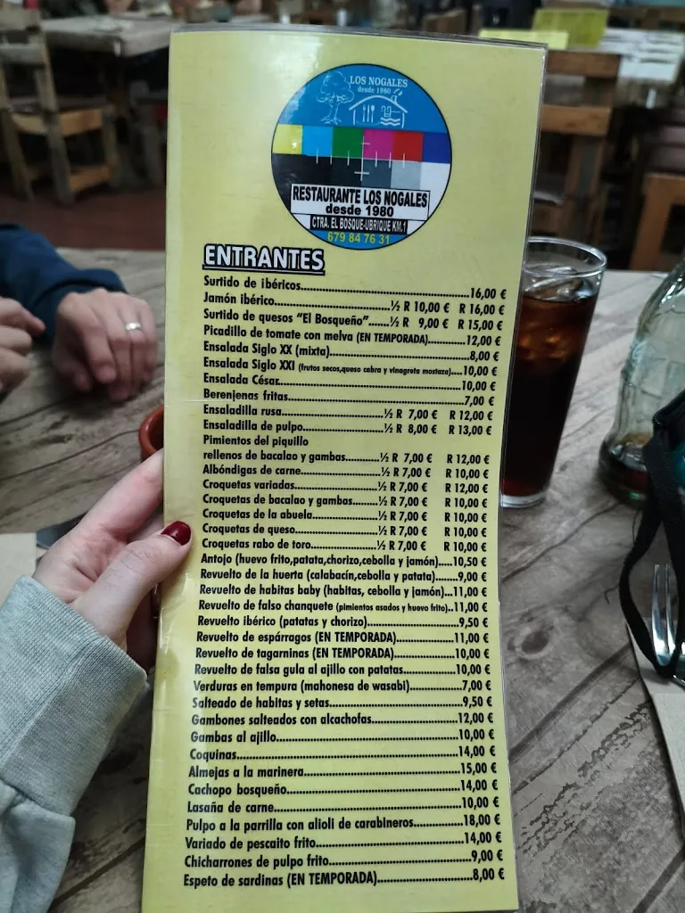 Menu_Restaurante Los Nogales_Bosque El_image_4