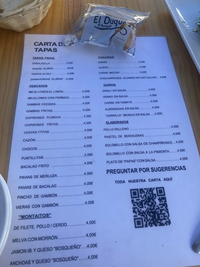 Menu_Mesón El Duque_Bosque El_image_2