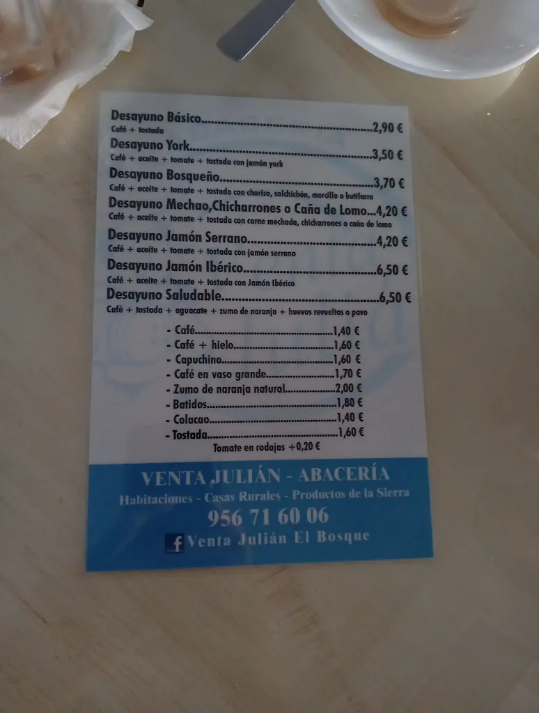 Menu_Restaurante Venta Julián_Bosque El_immagine_2