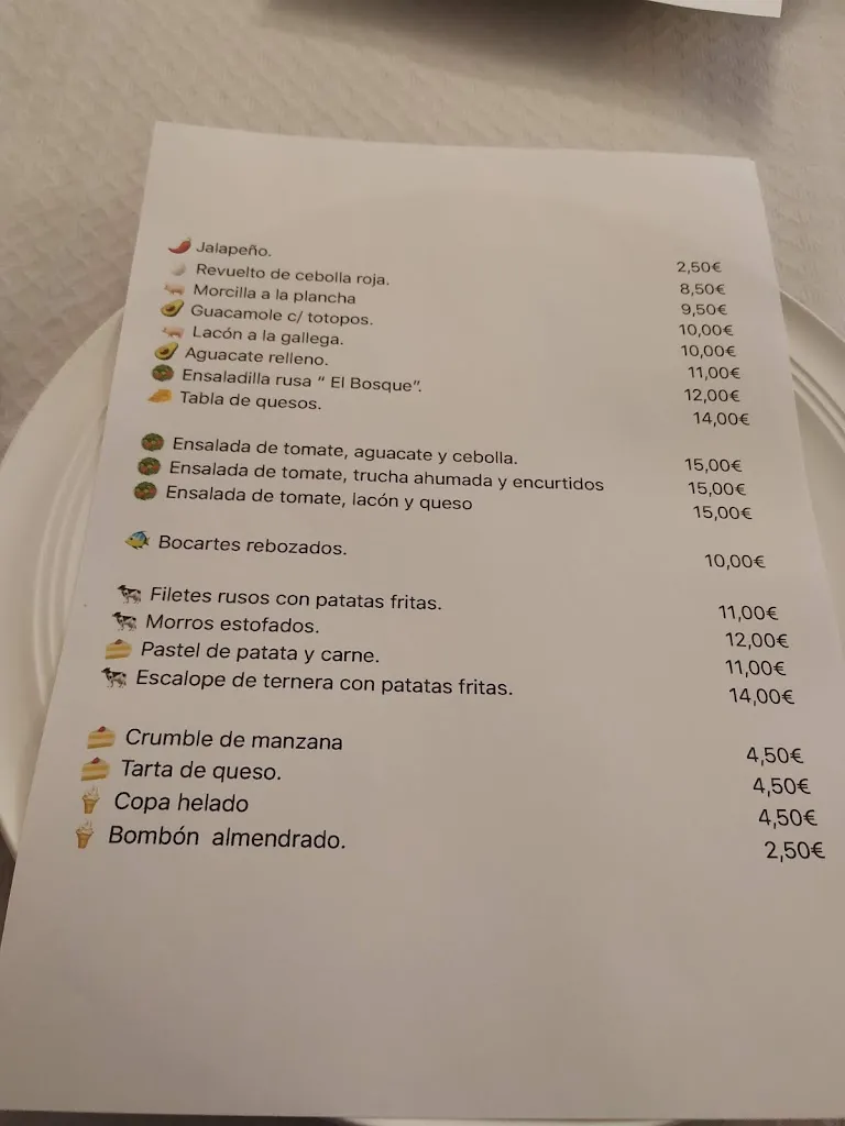 Menu_Casa de comidas El Bosque_Bosque El_image_3