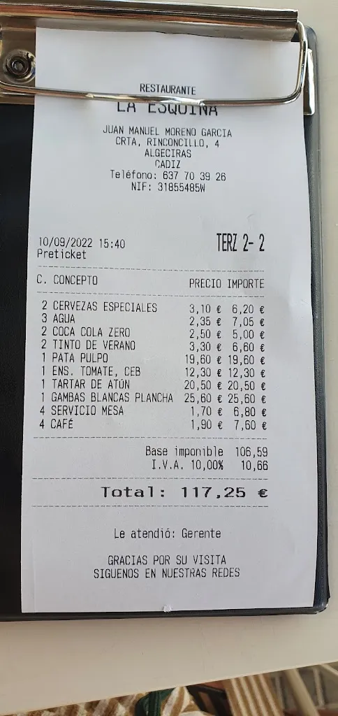 Menu_La Esquinita_Algeciras_image_1